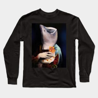 Lady With An Ermine Long Sleeve T-Shirt